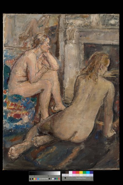 Two Models Resting by Dame Ethel Walker