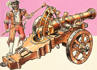 Cannons: Cast Bronze Field Gun by Dan Escott
