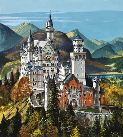 Castle Neuschwanstein by Dan Escott