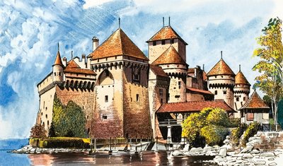 Chateau De Chillon by Dan Escott