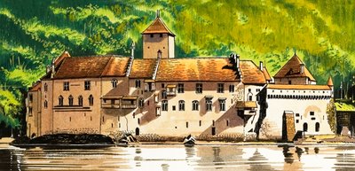 Chateau De Chillon by Dan Escott