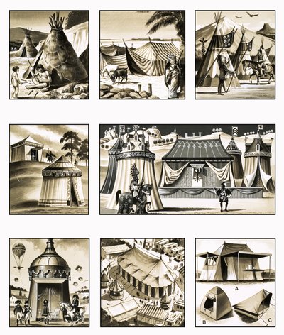 From Then Till Now: The Story of Tents -- Homes on the Move by Dan Escott