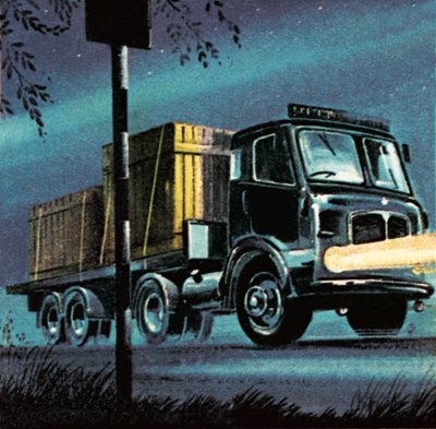 Lorry Belonging to State-Owned British Road Services by Dan Escott