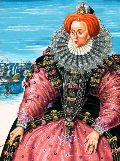 Queen Elizabeth - The Warrior Queen by Dan Escott