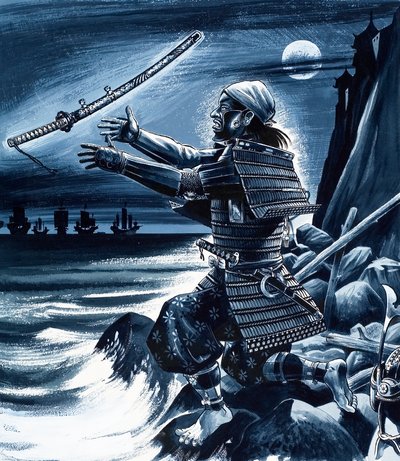 Samurai warrior by Dan Escott