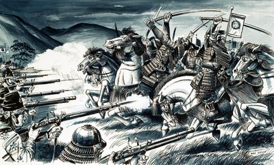 The Battle of Nagashino in 1575 by Dan Escott