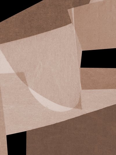 Collage Abstract by Dan Hobday