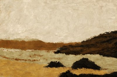 Earthy Abstract Landscape by Dan Hobday