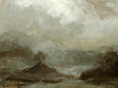 Oak On a Hill by Dan Hobday