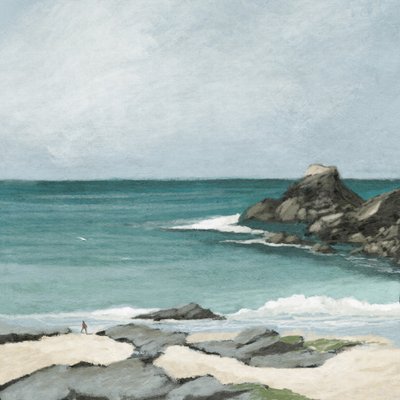 Trevone Bay by Dan Hobday