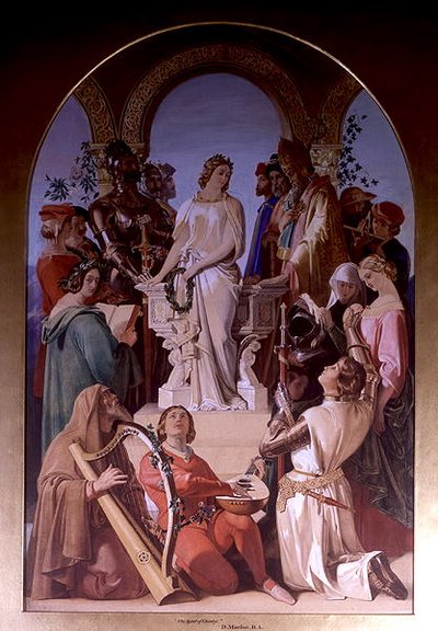 The Spirit of Chivalry by Daniel Maclise