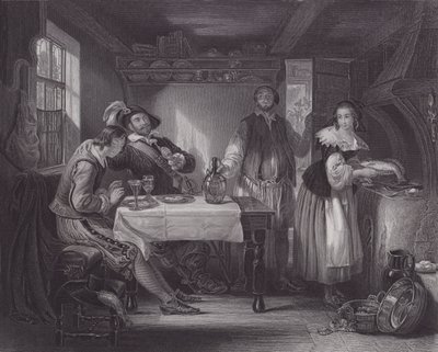 Gil Blas at Pennaflor by Daniel (after) Maclise