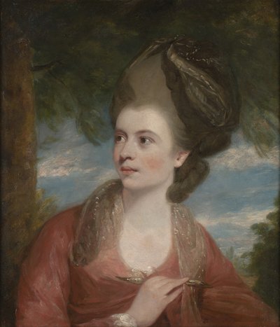 Portrait of Angelica Kauffmann, RA (1741–1807), Painter by Daniel Gardner