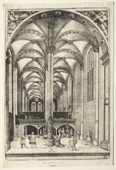 View in the Interior of St. Catherine