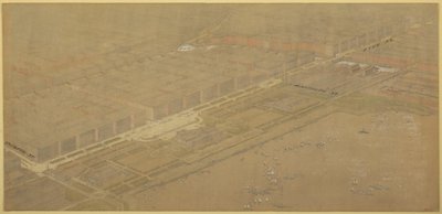 Plate 114 from The Plan of Chicago, 1909: Chicago. Proposed Boulevard and Parkway on Michigan Avenue and Pine Street by Daniel Hudson Burnham