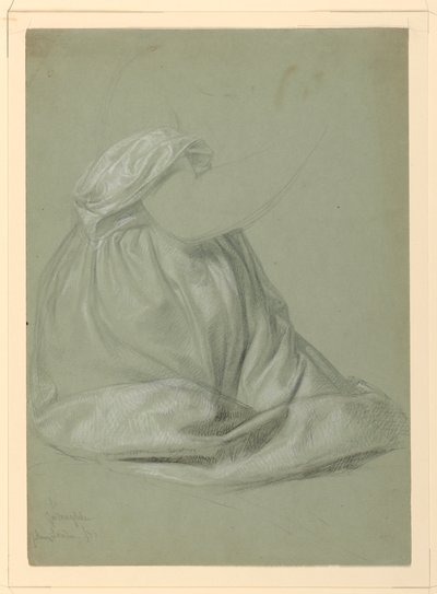 Drapery Study for 