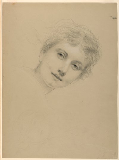 Sketch for a Bacchante by Daniel Huntington