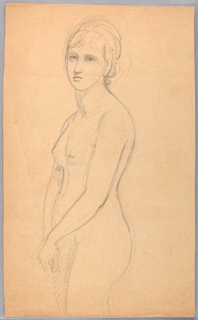 Standing Female Nude by Daniel Huntington