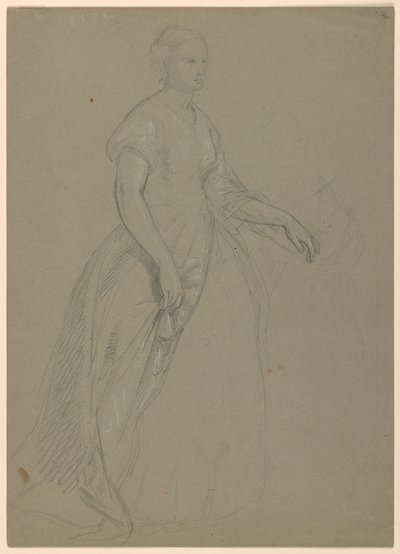 Study of Standing Woman for The Republican Court (Lady Washington