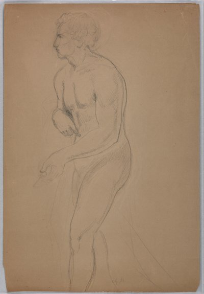 Study of a Male Nude for 