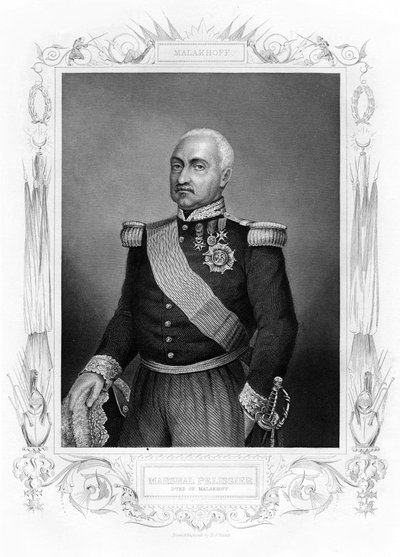 Aimable Jean Jacques Pelissier, Duke of Malakoff, Marshal of France by Daniel John Pound