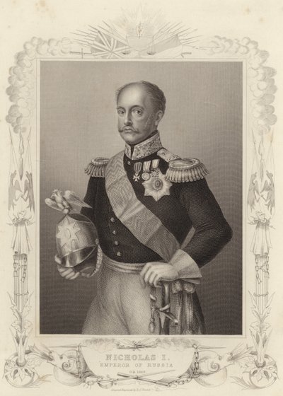 Tsar Nicholas I, Emperor of Russia by Daniel John. Pound