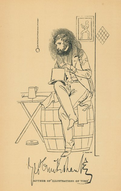 George Cruikshank by Daniel Maclise