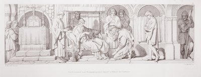 Harold, Returned from Normandy, Presents Himself to Edward the Confessor by Daniel Maclise