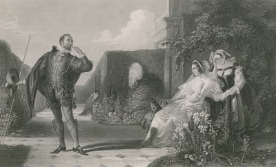 Malvolio, Twelfth Night by Daniel Maclise