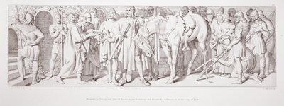 Meanwhile, Tostig and Harold Hardrada are victorious and receive the submission of the city of York, from 