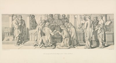 The Marriage of Harold with Aldyth, Sister to Edwin and Morcar by Daniel Maclise
