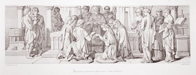 The marriage of Harold with Aldyth, sister to Edwin and Morcar, from 