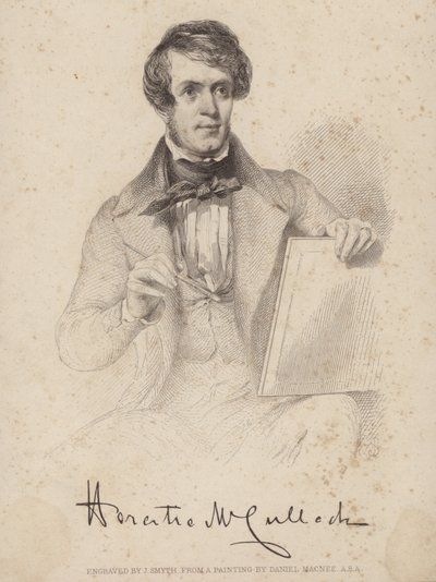 Horatio McCulloch by Daniel Macnee