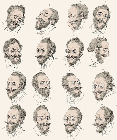 King Henry IV of France (1553-1610) in Essays on physiognomy, designed to promote the knowledge and the love of mankind John Caspar Lavater - Engraving after Daniel Chodowiecki by Daniel Nikolaus (after) Chodowiecki