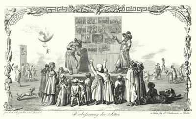 Moral Improvement (engraving) by Daniel Nikolaus (after) Chodowiecki