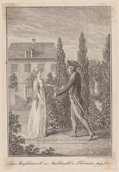 August Finds Elise, Who Shows Him His Father