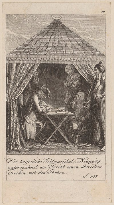 Plate 10 from the series “Brandenburg History” by Daniel Nikolaus Chodowiecki
