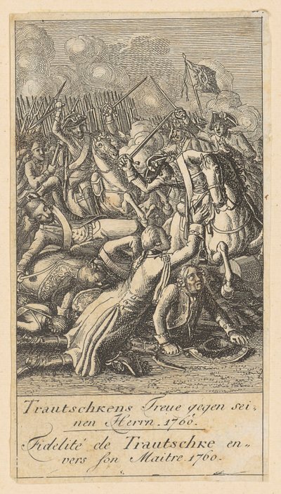 Plate 11 of the "Brandenburg War Scenes" by Daniel Nikolaus Chodowiecki