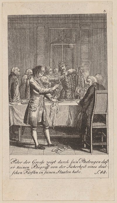 Sheet 3 of the Series "Brandenburg History" by Daniel Nikolaus Chodowiecki