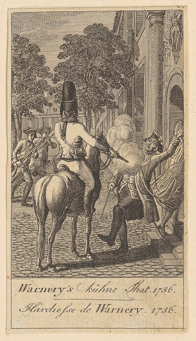 Sheet 4 of the "Brandenburg War Scenes" by Daniel Nikolaus Chodowiecki