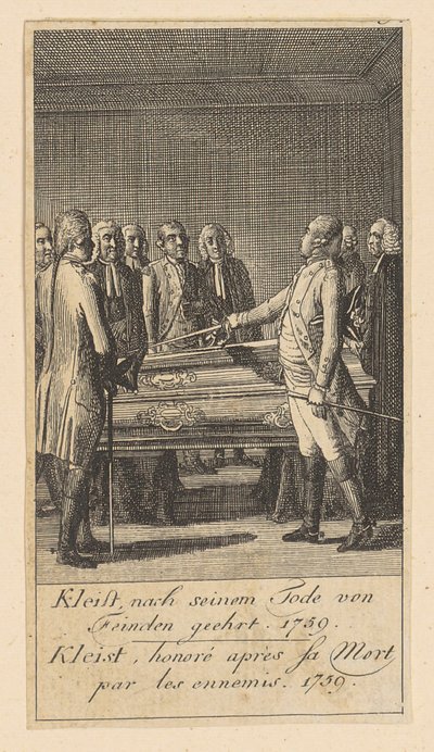 Sheet 9 of the "Brandenburg War Scenes" by Daniel Nikolaus Chodowiecki