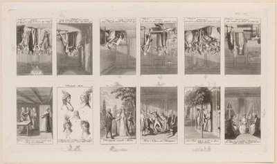 Fragment of a Marriage Story by Daniel Nikolaus Chodowiecki