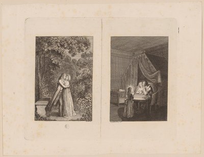 Happiness of Love and Domestic Happiness by Daniel Nikolaus Chodowiecki