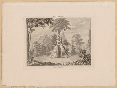 Period II, Sheet 3 of the Series "The Course of Life" by Daniel Nikolaus Chodowiecki