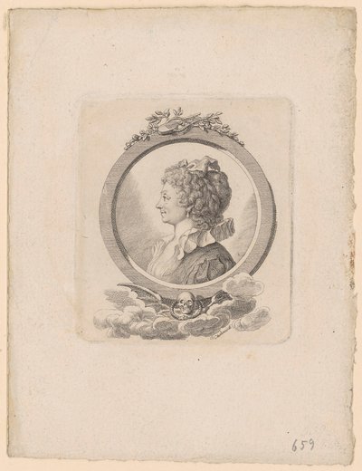 Portrait of Sophie Schwarz, née Becker by Daniel Nikolaus Chodowiecki
