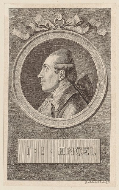 Portrait of Johann Jakob Engel by Daniel Nikolaus Chodowiecki