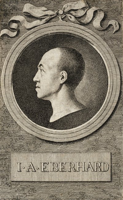 Portrait of Professor J. A. Eberhard by Daniel Nikolaus Chodowiecki