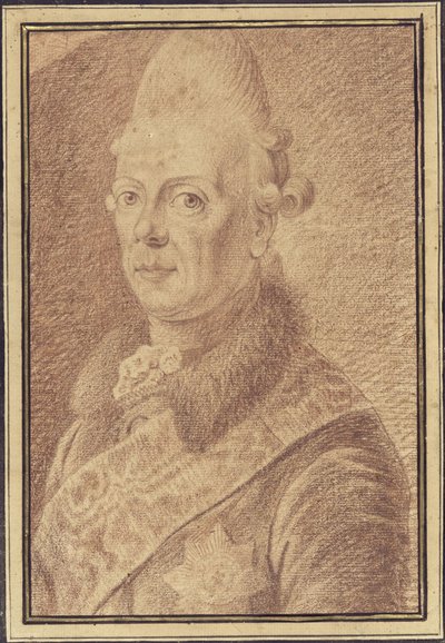 Prince Heinrich of Prussia, Bust by Daniel Nikolaus Chodowiecki