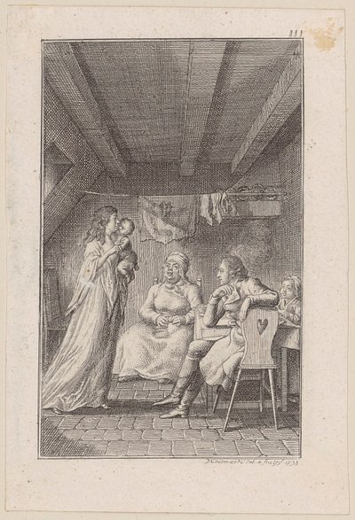 Scene in Another Tavern by Daniel Nikolaus Chodowiecki