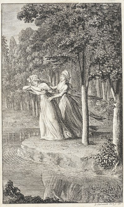 Title Page for "Monthly Review for Ladies from Leipzig for 1794" by Daniel Nikolaus Chodowiecki